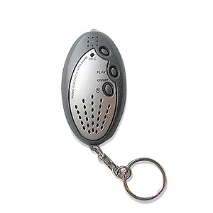 Digital Memo Recorder with Torch & Keychain