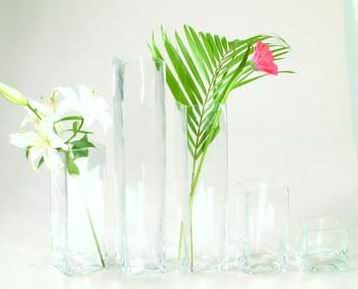 Mouth-Blown Glass Vase (KSV1050)