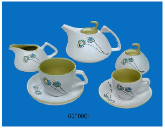 15pcs Ceramic Tea Set