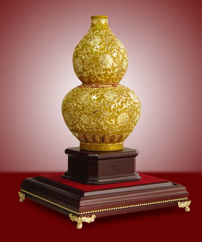 Mainstream Sculpture - Golden Gourd