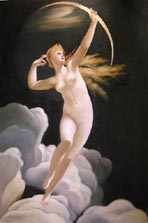 Handmade Oil Painting - Nude